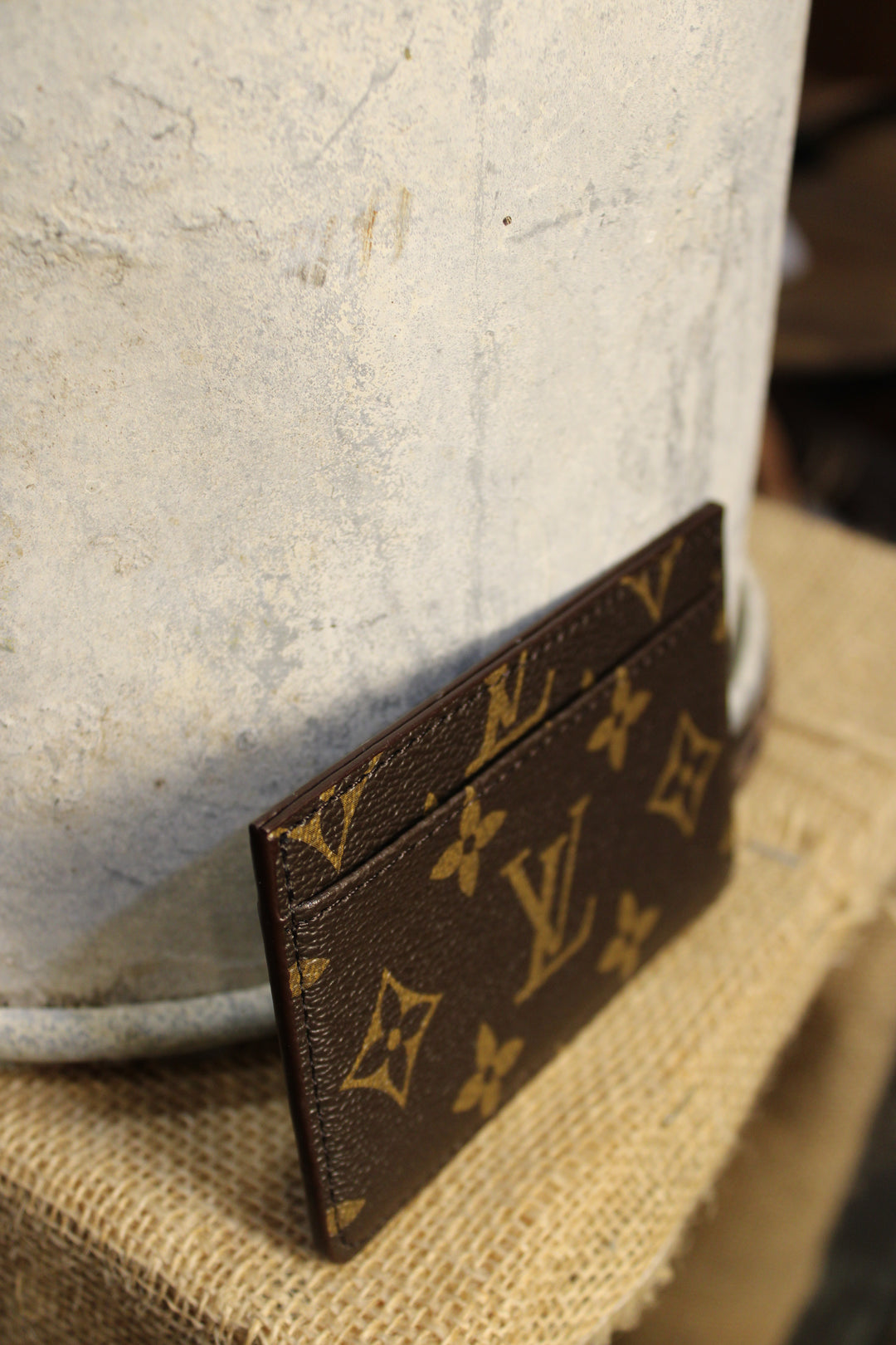 Deja Vu Upcycled Credit Card Holder