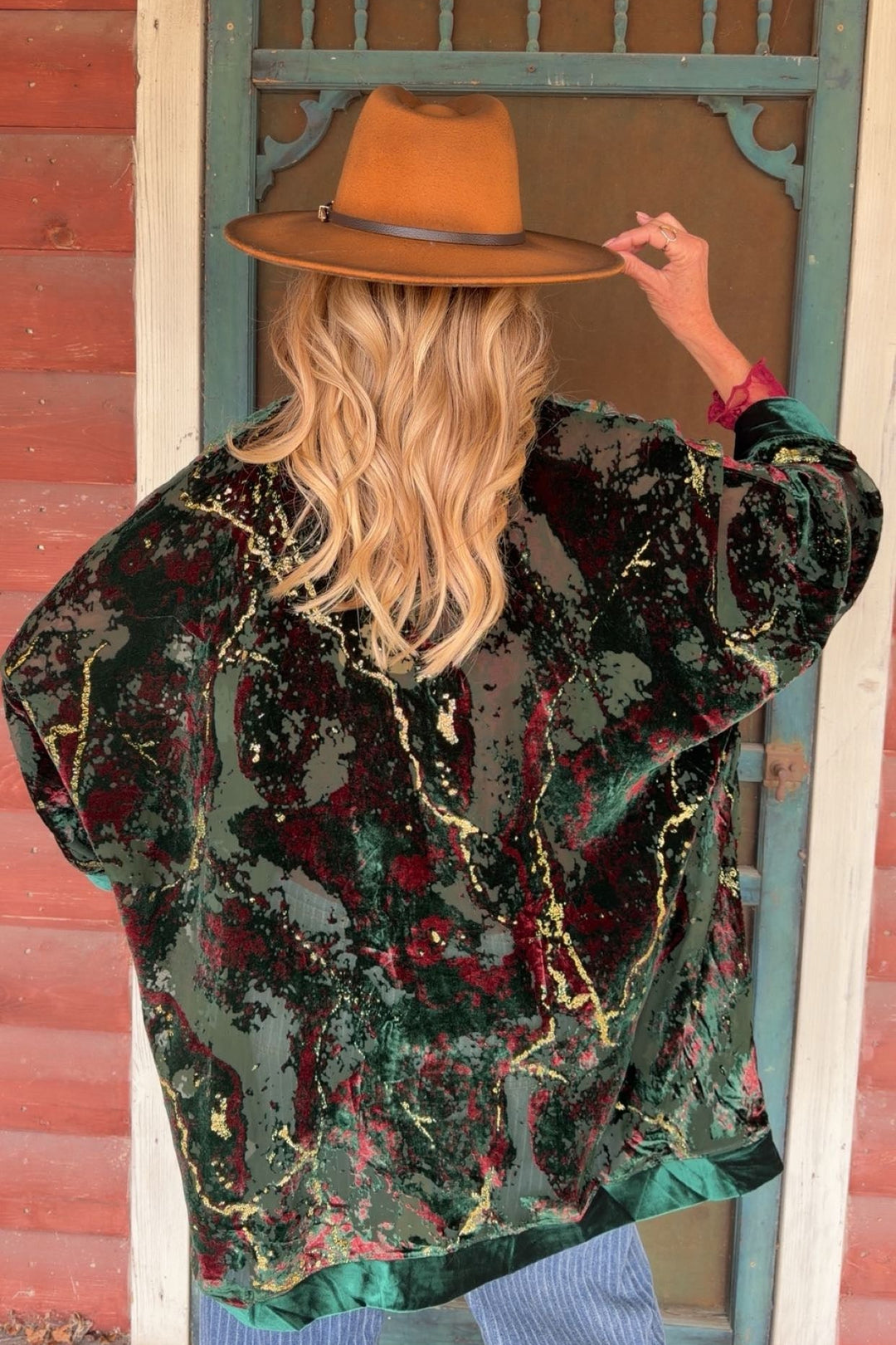 Emerald Veil Duster