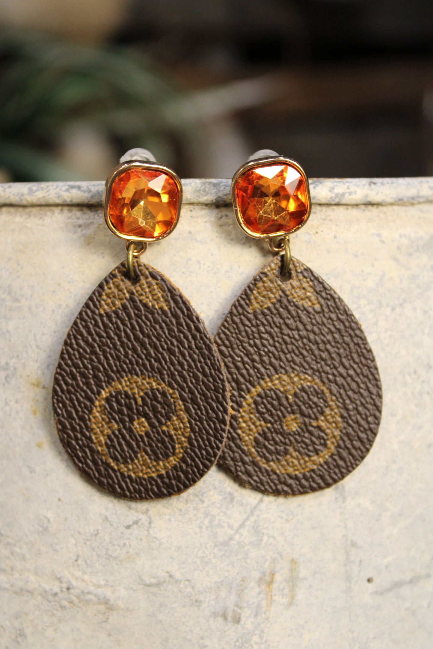 Clementine Cascade Upcycled Earrings