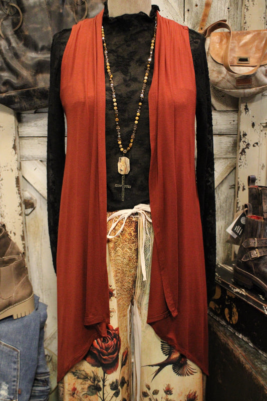 Terra Drift Dark Rust Vest