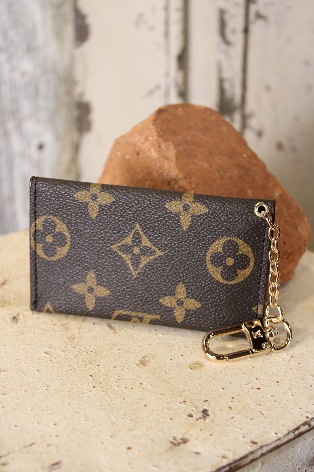 Past Life Upcycled Keychain Pouch