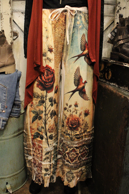 Vintage Bird Pants