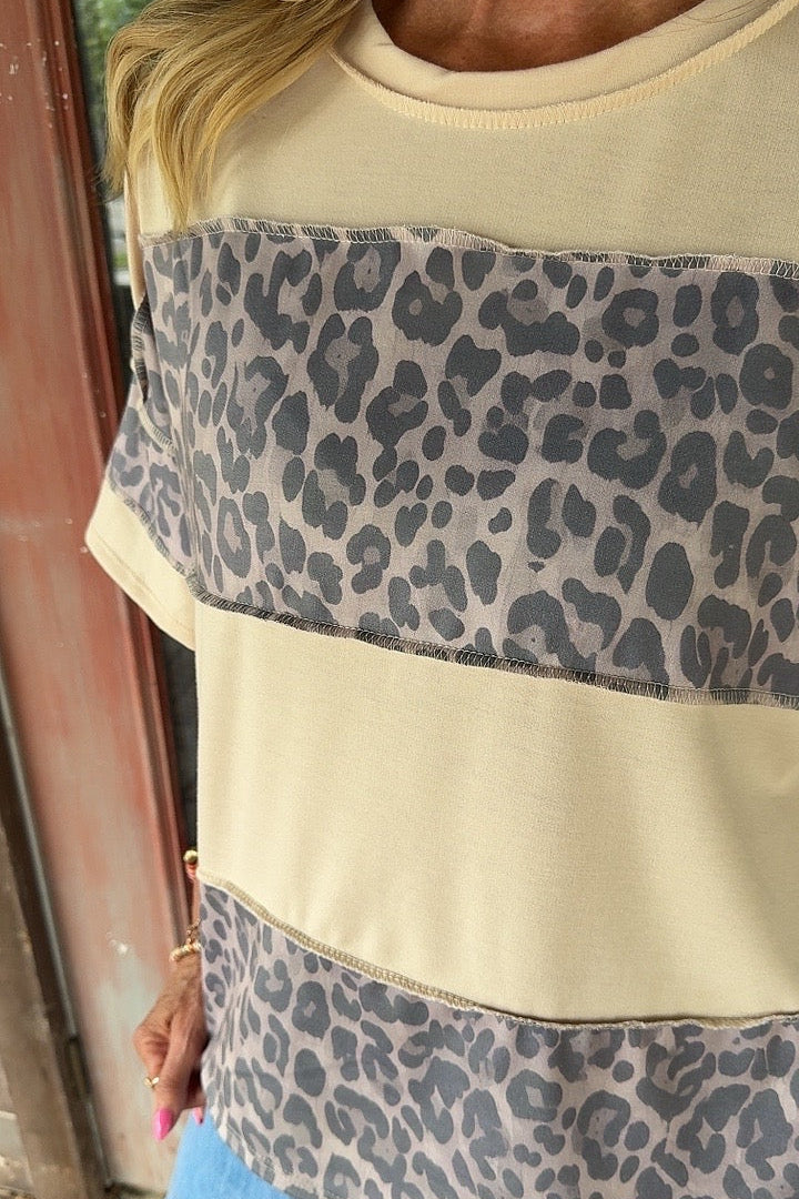 Cloud Soft Leopard Top