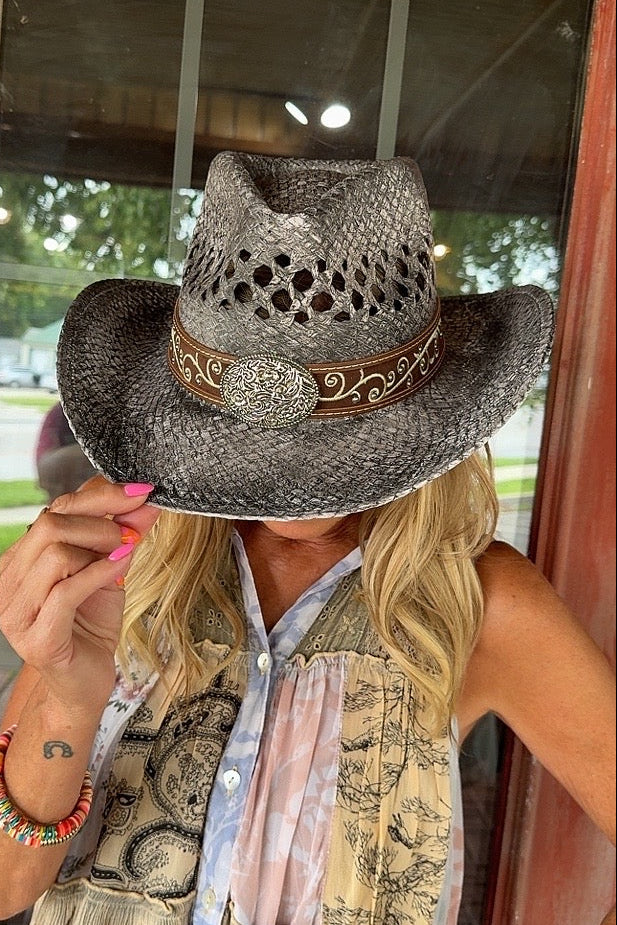 Smokey Skies Cowgirl Hat