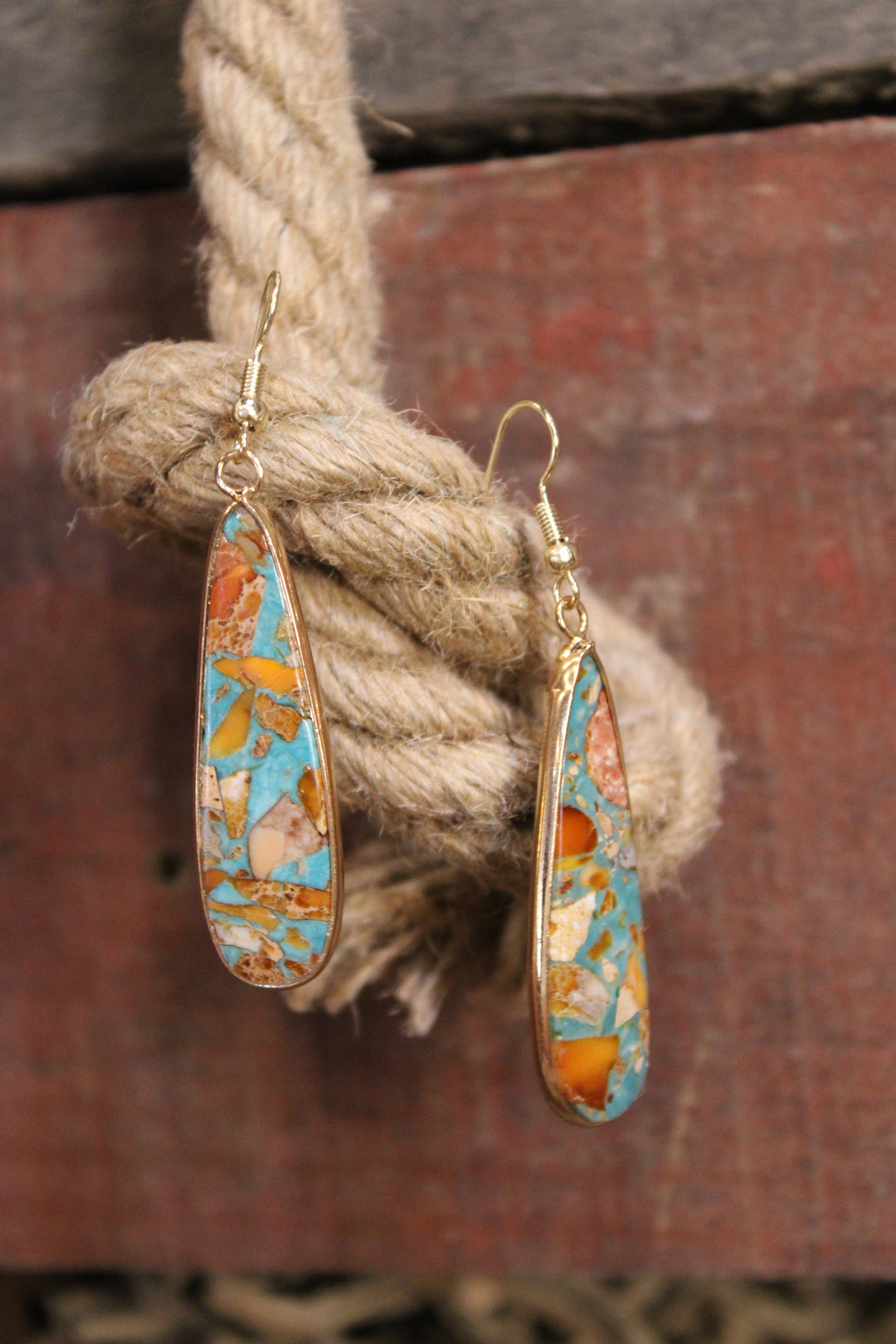 Samira Imperial Jasper Earrings