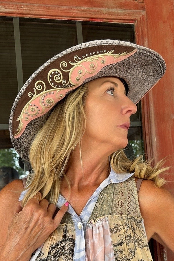 Smokey Skies Cowgirl Hat