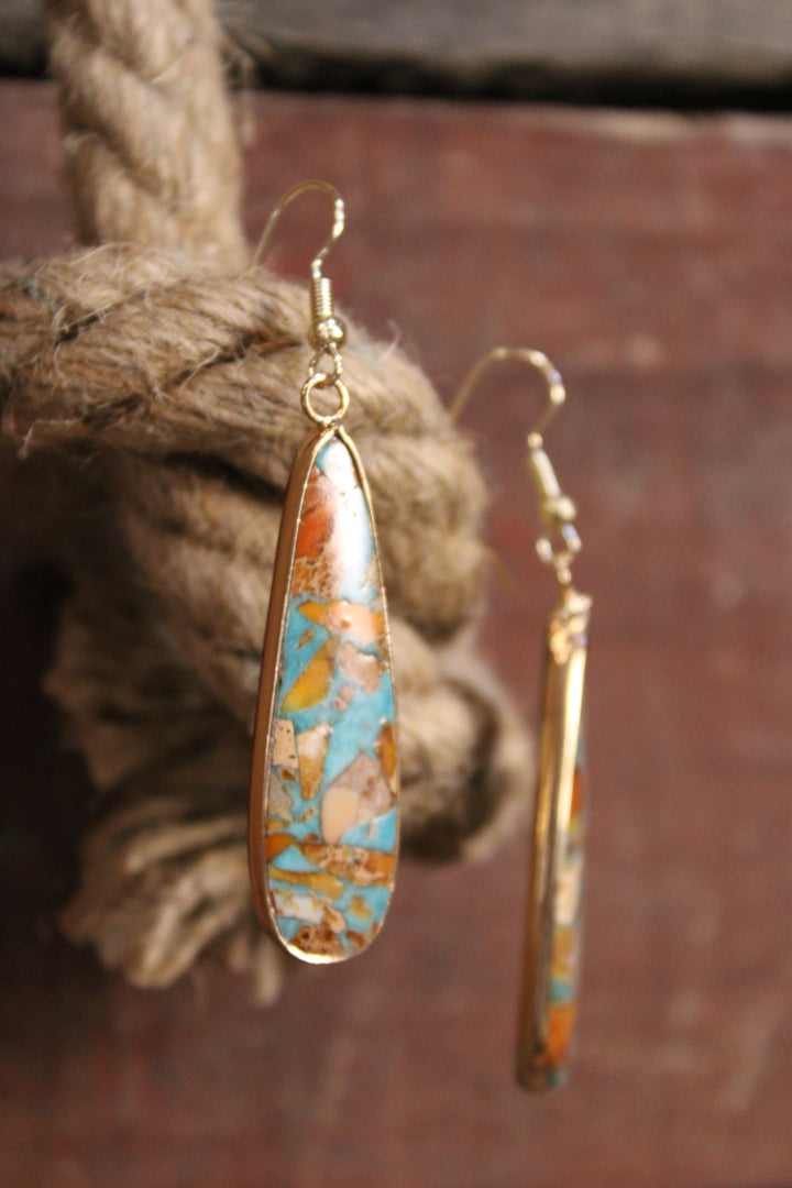 Samira Imperial Jasper Earrings
