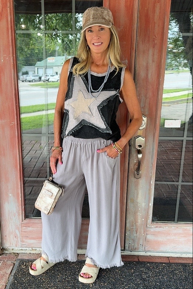 Laid Back Cool Grey Pants