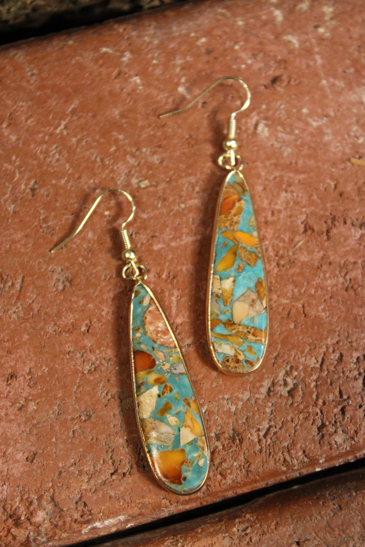 Samira Imperial Jasper Earrings