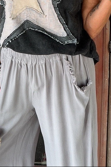 Laid Back Cool Grey Pants