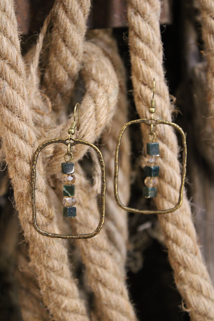Suki India Agate Earrings