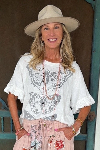 Silver Wing Serenade Cotton Top