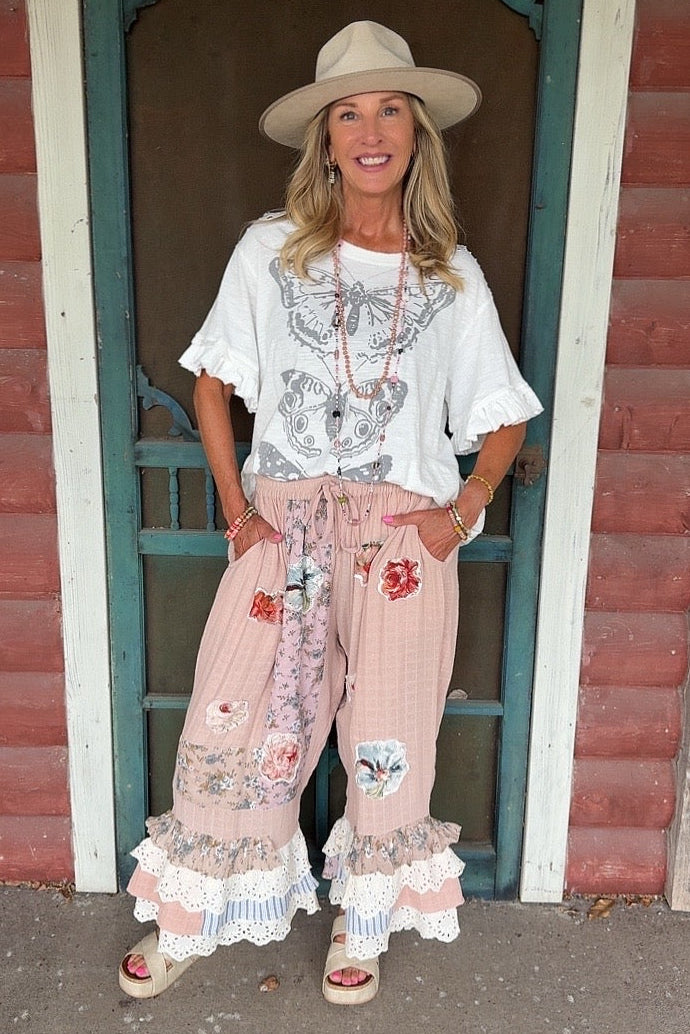 Rustic Romance Cotton Pants