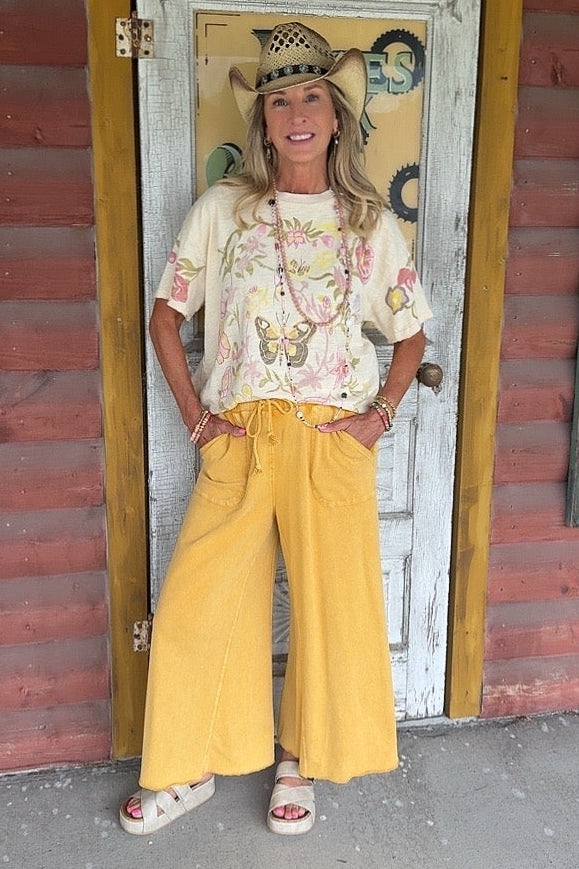 Flutter And Bloom Cotton Tee