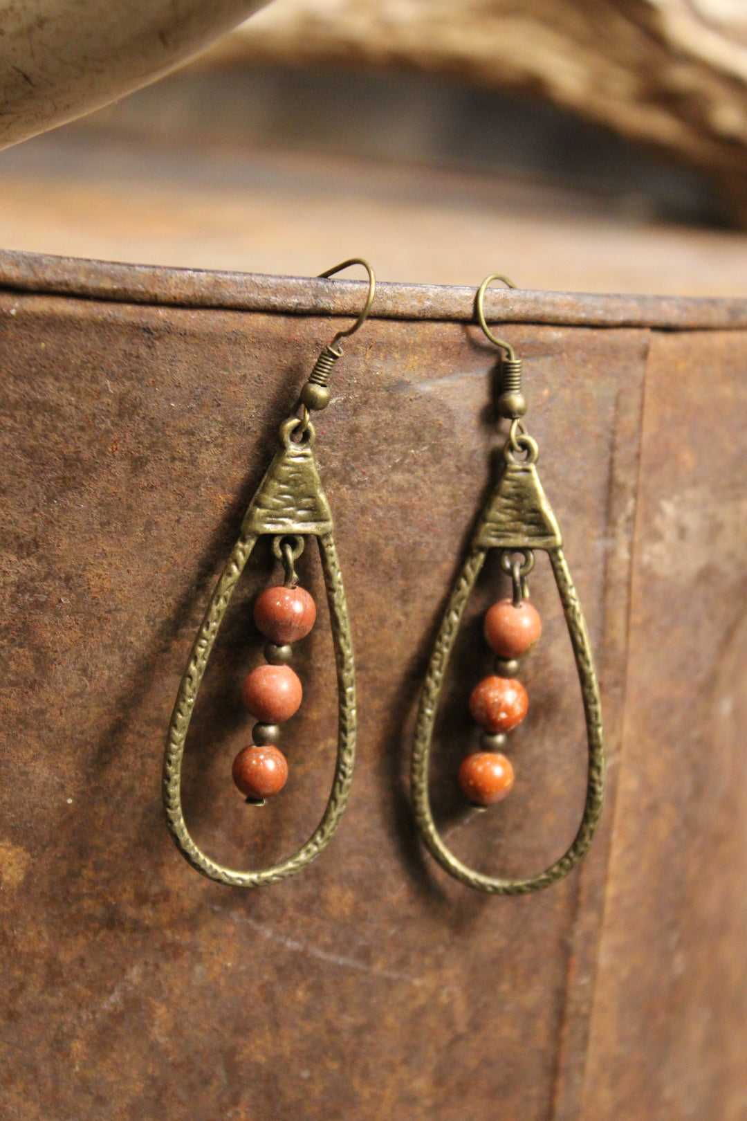 Sherri Red Earrings