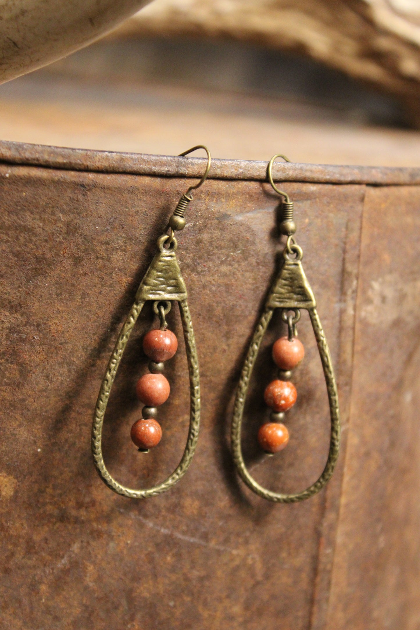 Sherri Red Earrings