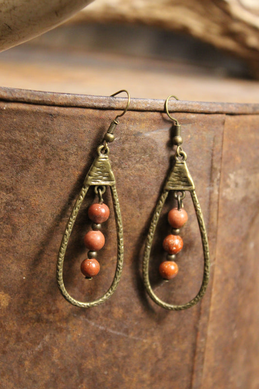 Sherri Red Earrings
