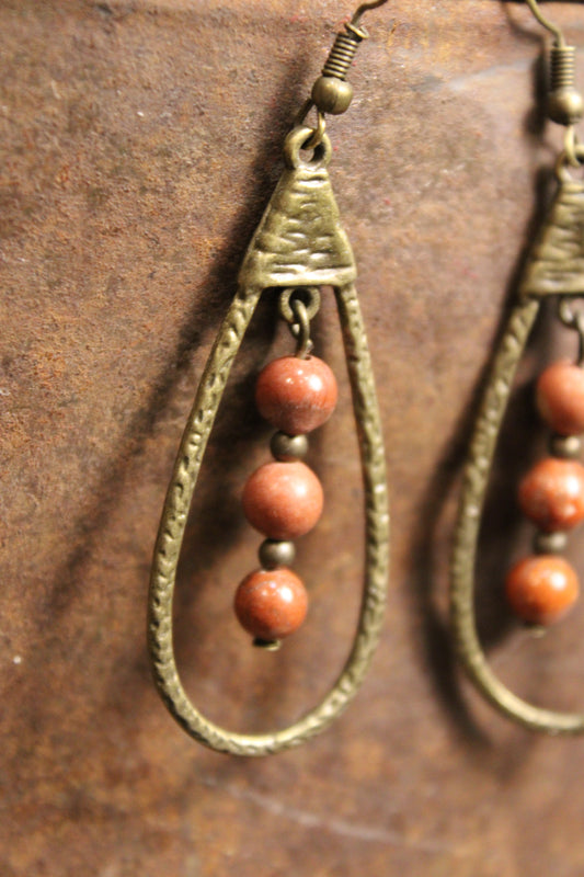 Sherri Red Earrings