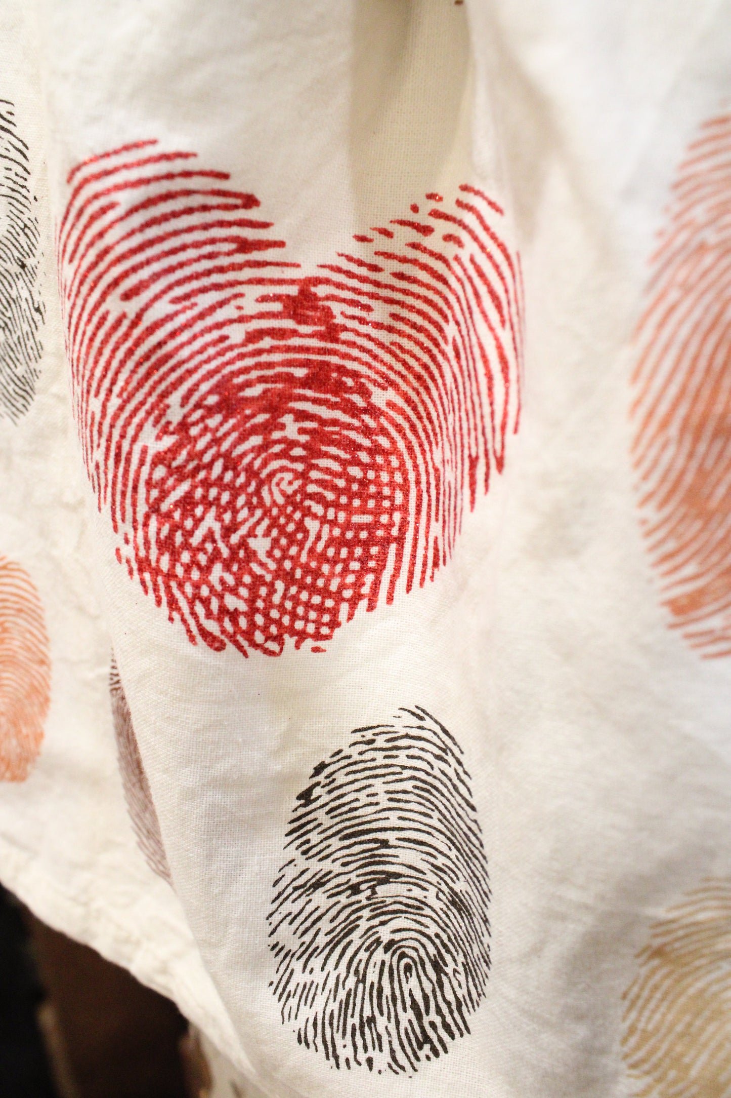 Fingerprints Kitchen Towel