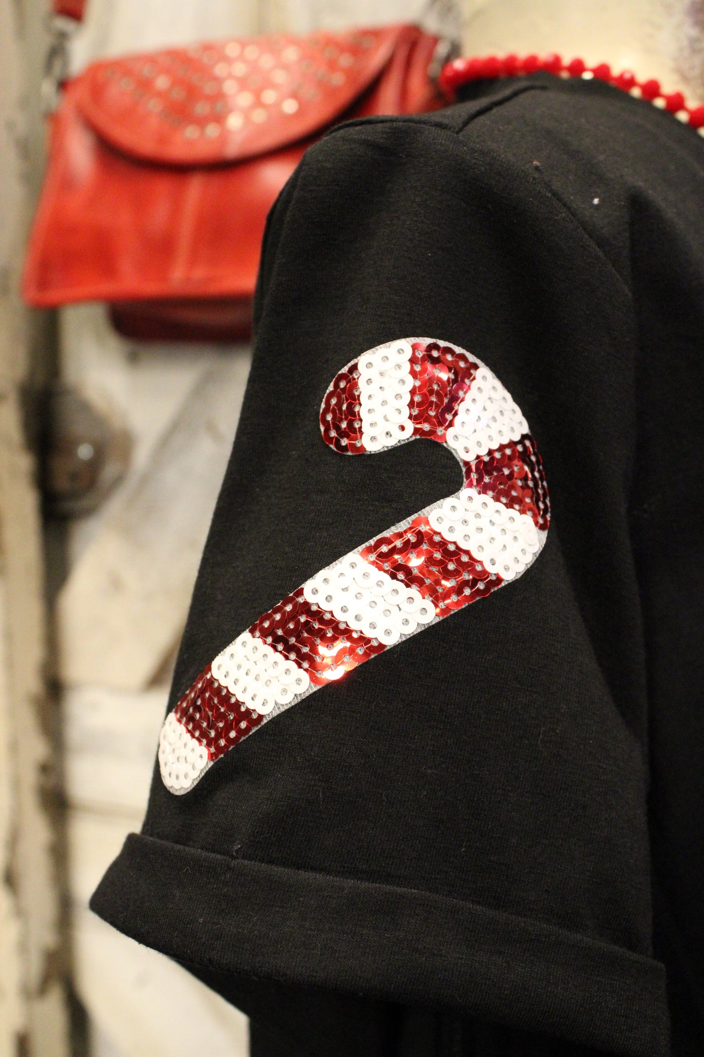 Merry And Bright Christmas Sequin Tee