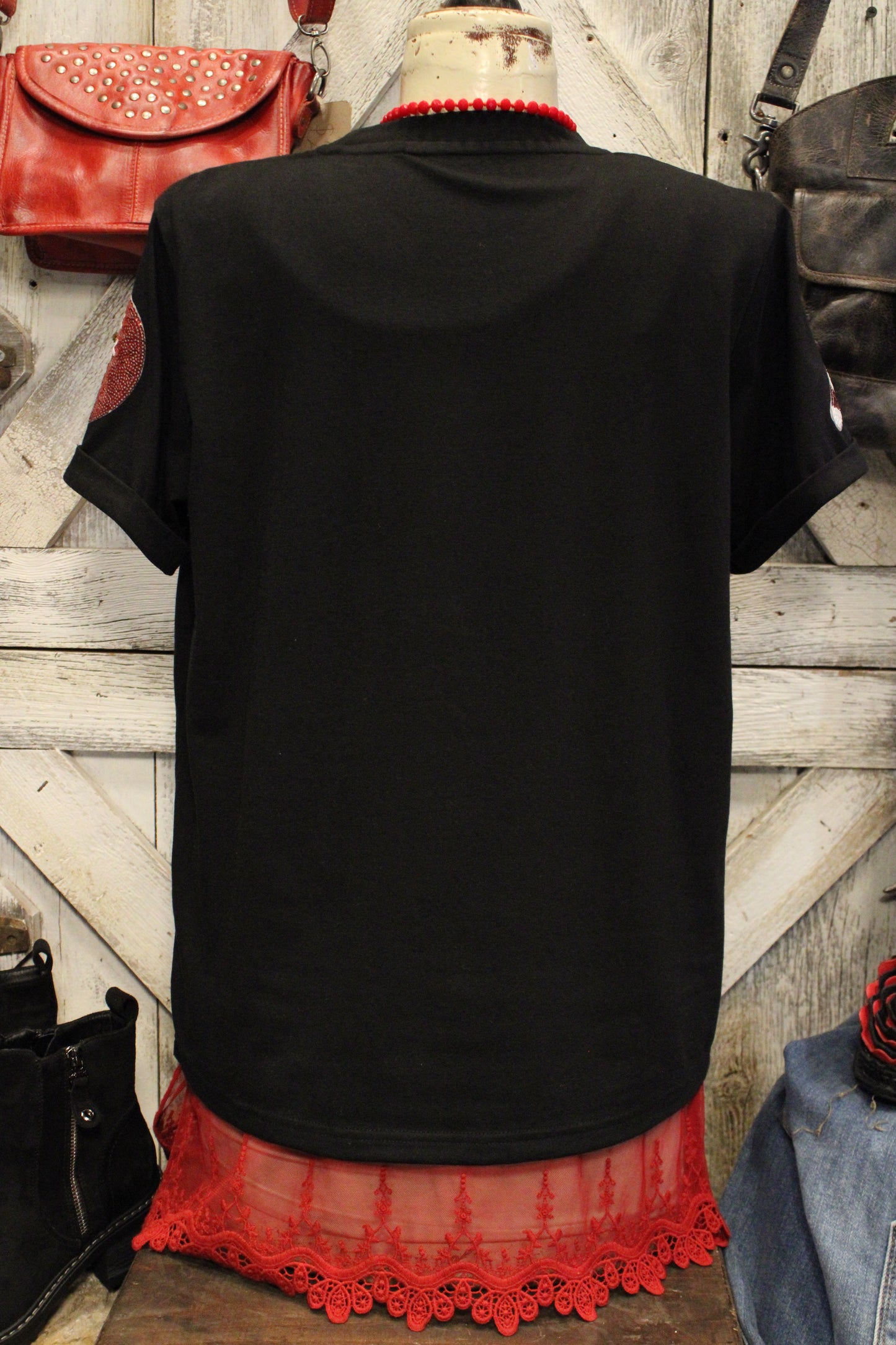 Merry And Bright Christmas Sequin Tee