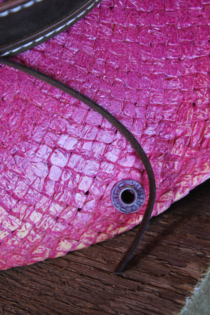 Fuchsia Frontier Cowgirl Hat