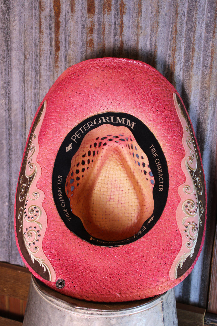 Fuchsia Frontier Cowgirl Hat