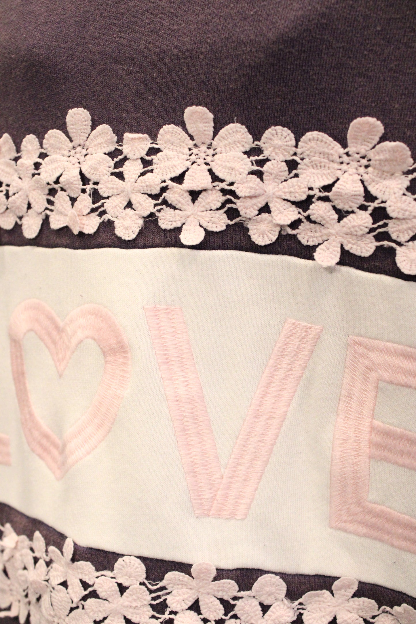 Love Blooms Cotton Sweatshirt