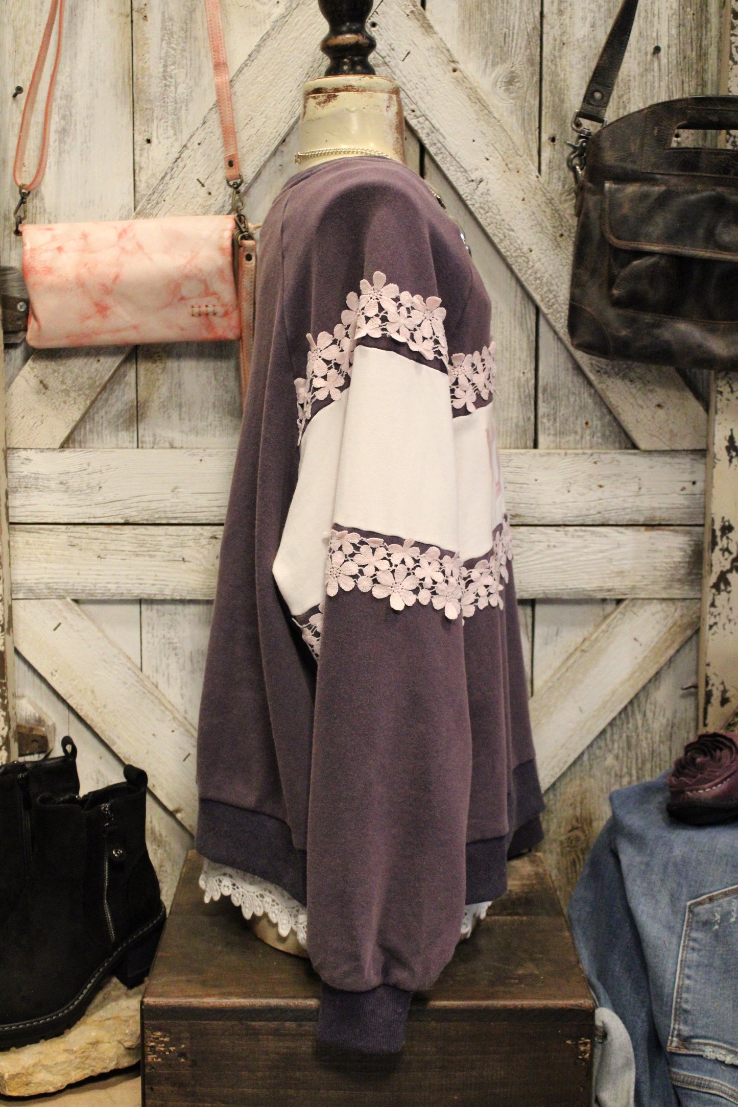 Love Blooms Cotton Sweatshirt