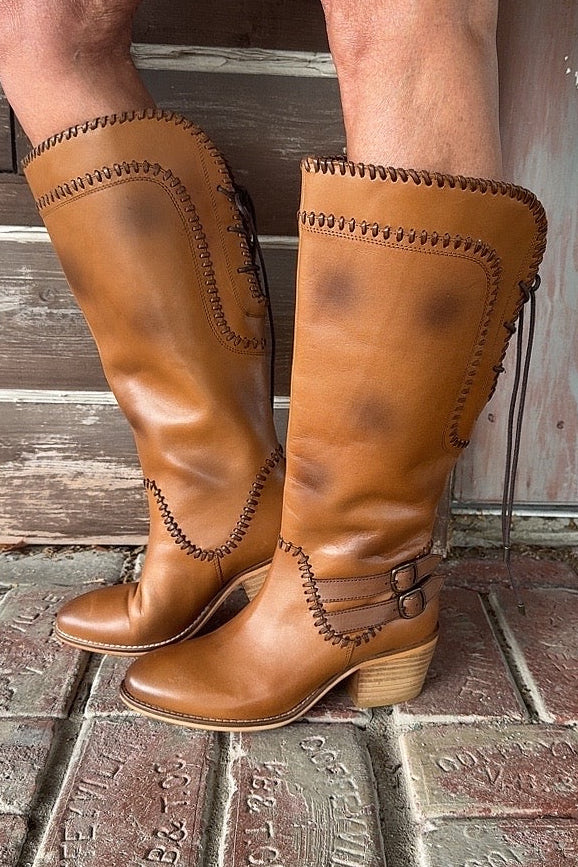 Dusty Trail High Boots