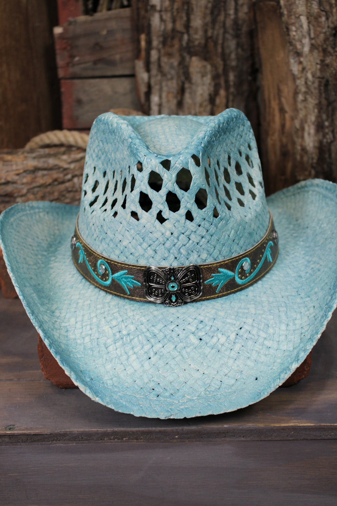 Minted Skies Cowgirl Hat