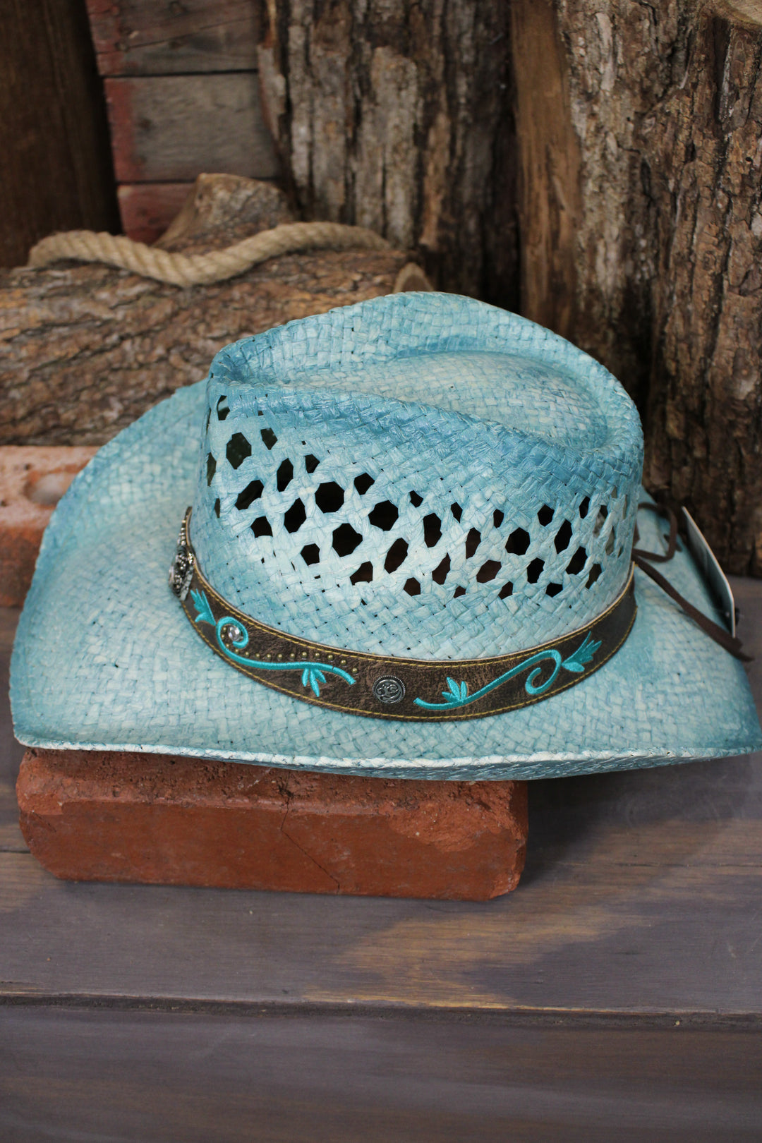 Minted Skies Cowgirl Hat