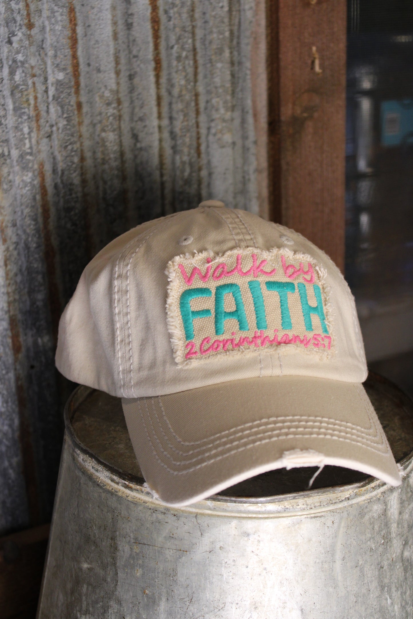 Walk By Faith Baseball Cap