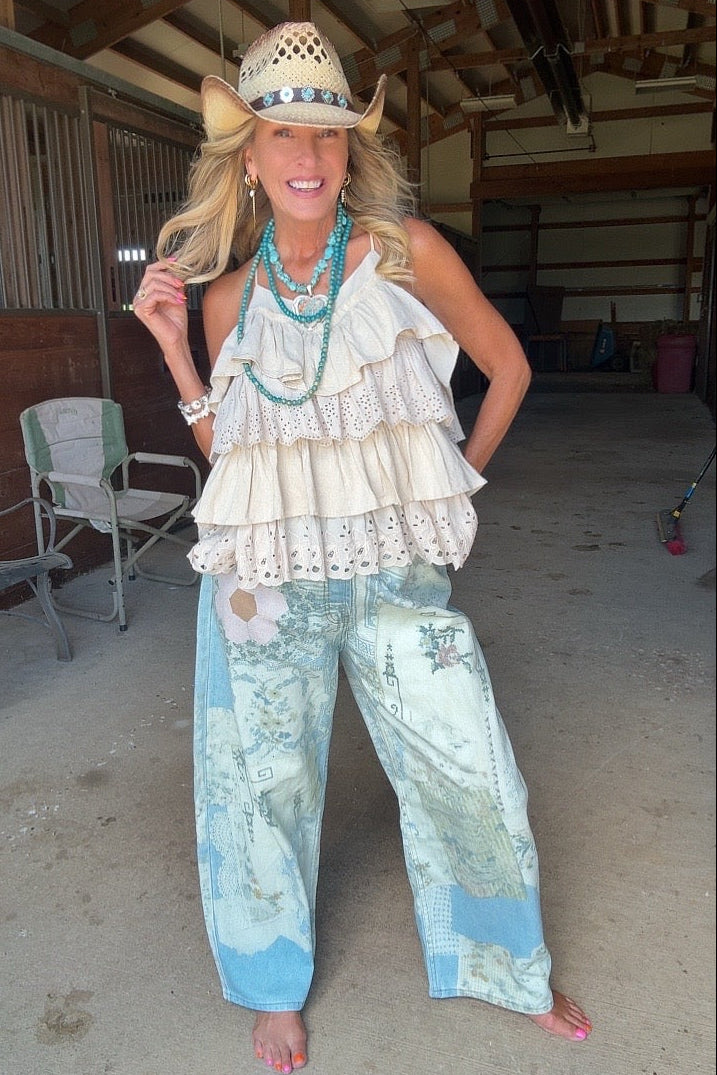 Canyon Breeze Taupe Top