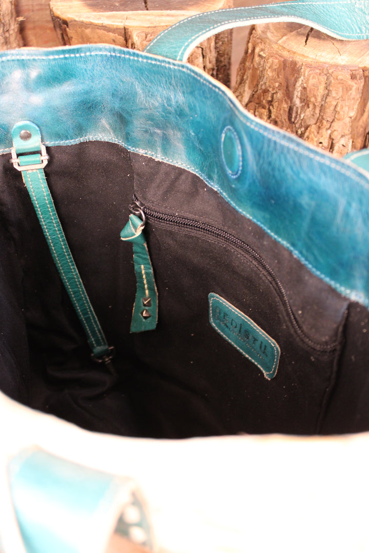 Bed|Stu Stevie Nectar Lux Arctic Teal Rustic Handbag