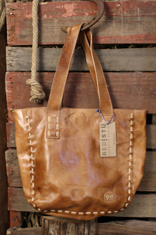 Bed|Stu Stevie Tan Rustic Handbag