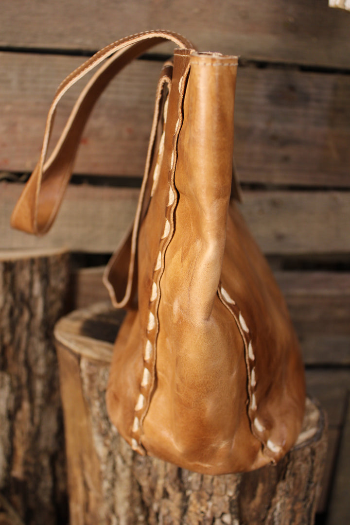 Bed|Stu Stevie Tan Rustic Handbag