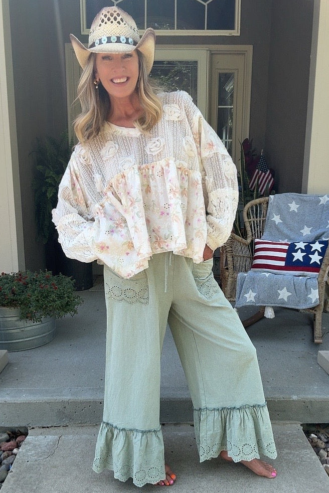 Garden Muse Floral Blouse