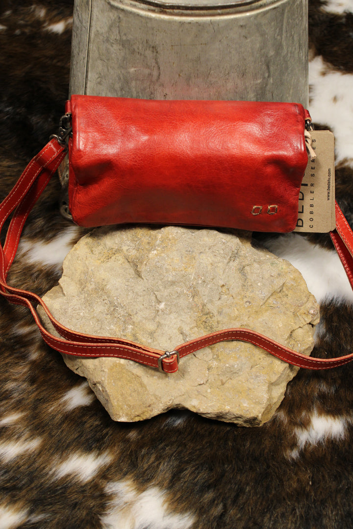 Bed|Stu Cadence Red Rustic Handbag