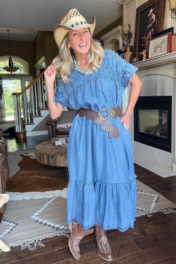 Relaxed Days Denim Dress
