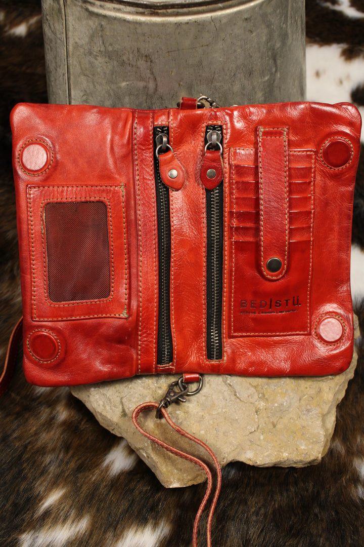 Bed|Stu Cadence Red Rustic Handbag