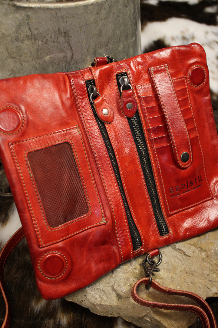 Bed|Stu Cadence Red Rustic Handbag