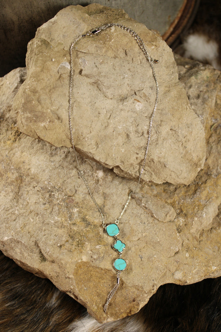 Turquoise Trail Trio Necklace