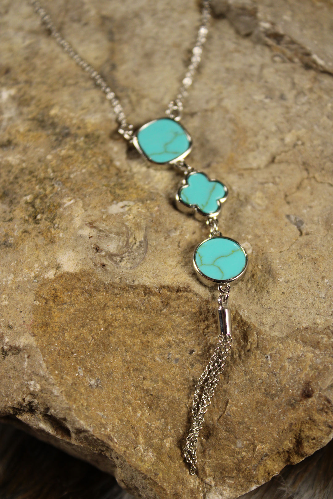Turquoise Trail Trio Necklace