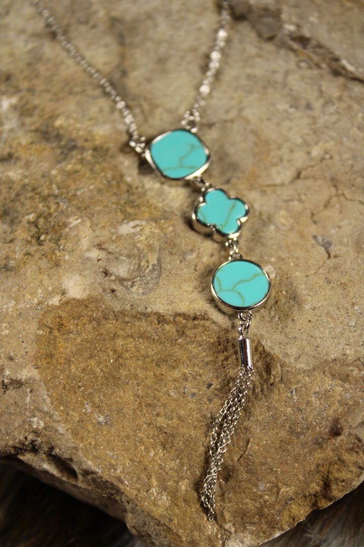 Turquoise Trail Trio Necklace