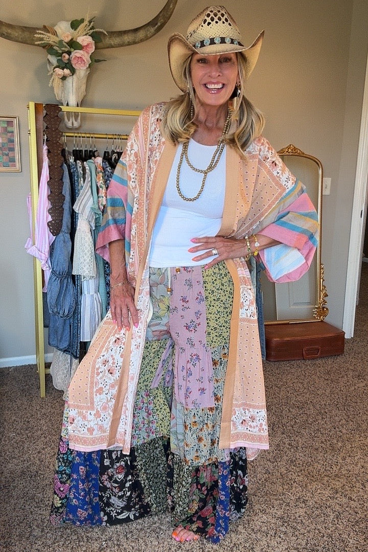 Whimsy Whiskers Kimono