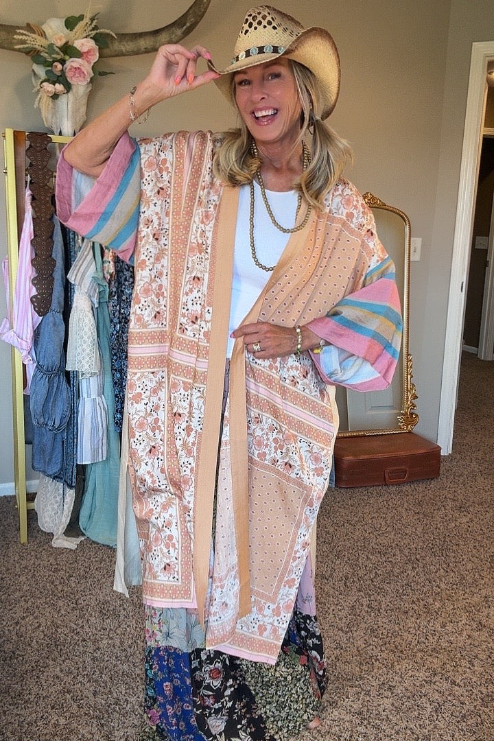 Whimsy Whiskers Kimono