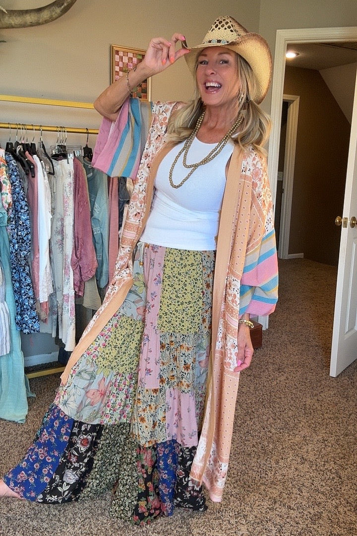 Whimsy Whiskers Kimono