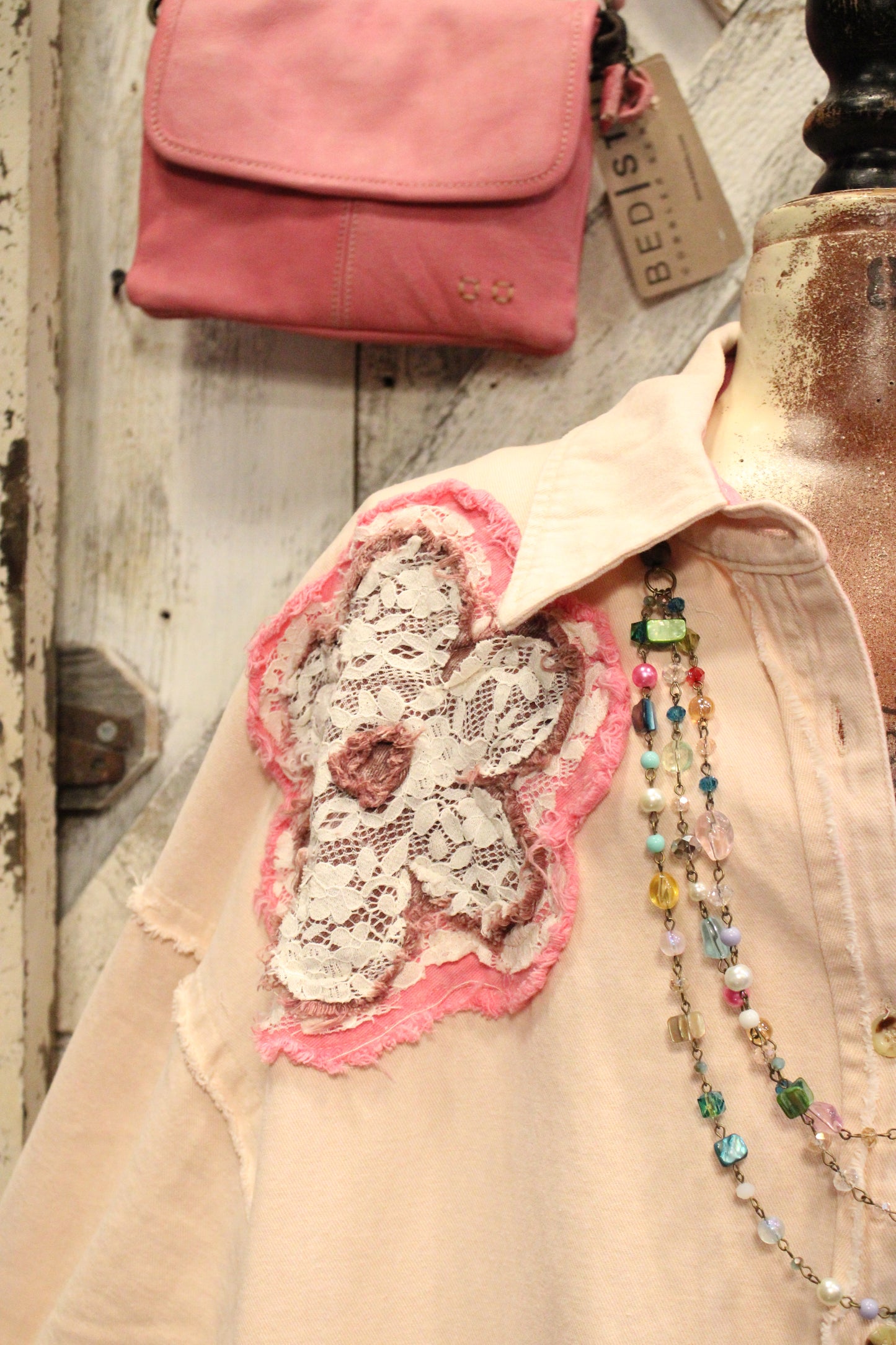 Blushing Bloom Button-Up