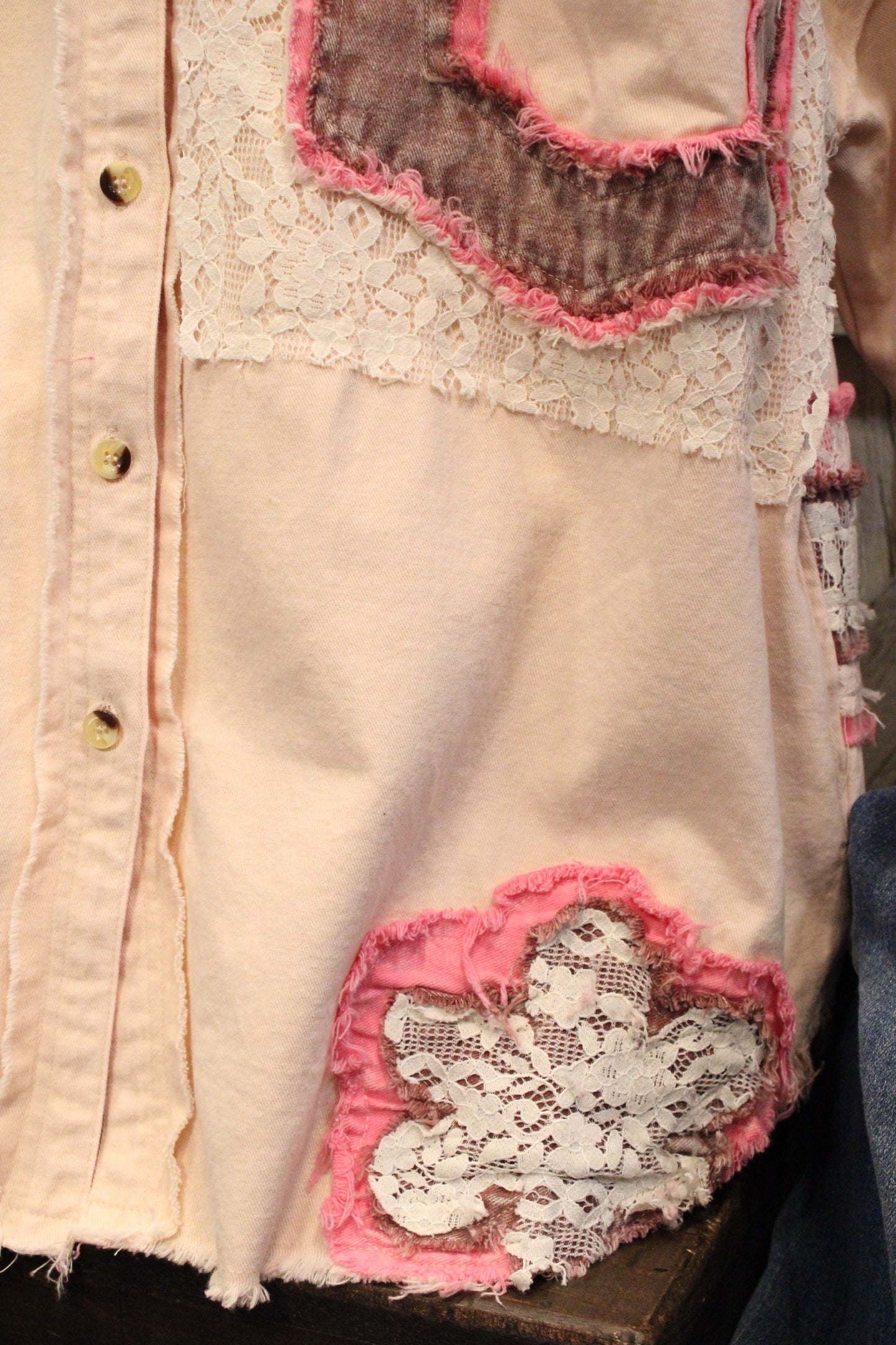 Blushing Bloom Button-Up